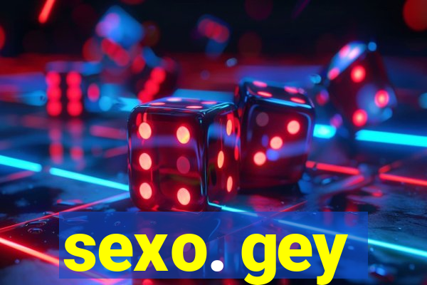 sexo. gey